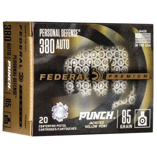 FED 380ACP 85GR PUNCH JHP 20 - 556 Black Friday Promotion